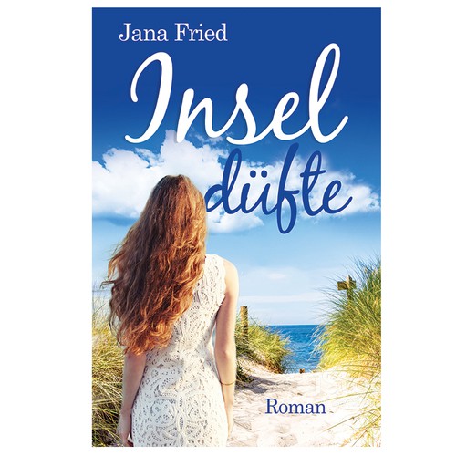 Romantic book cover with the title 'Insel düfte'