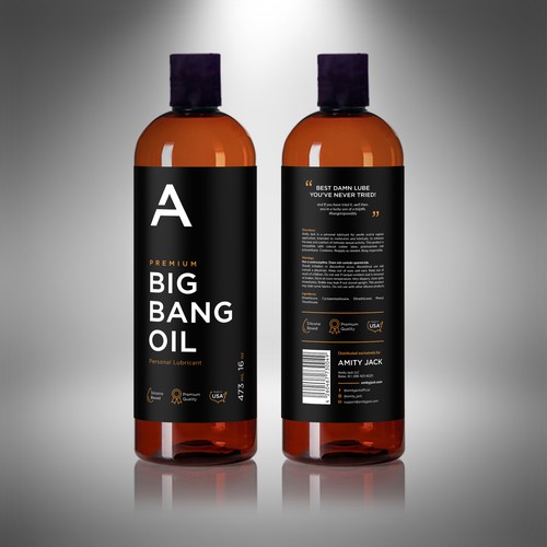 Minimalist label with the title 'Clean, MInimalist and Modern Label Design'