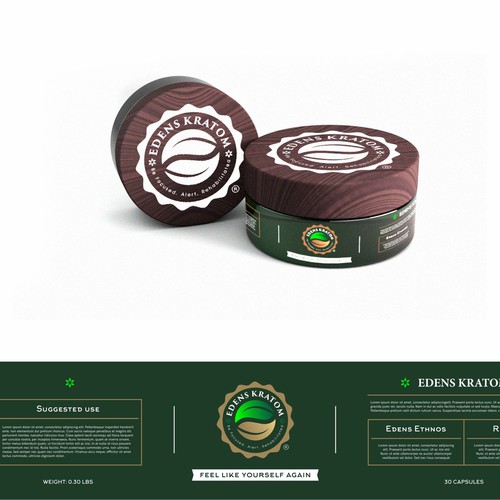 Packaging logo with the title 'ENDENS CARTOM'