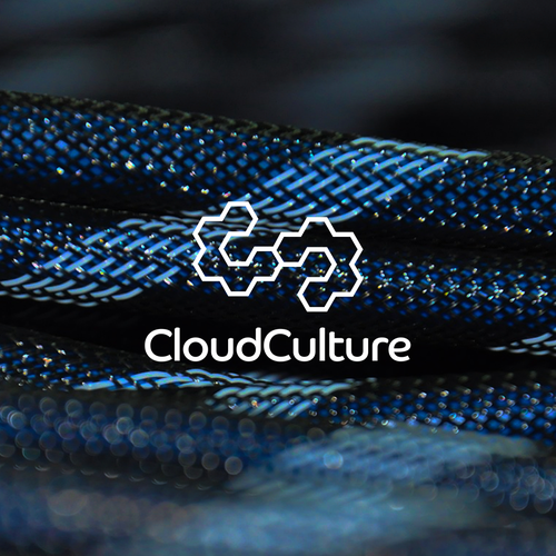 Cloud brand with the title 'Cloud Culture Logo'