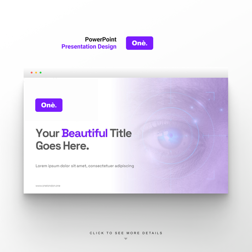 Company design with the title 'Tech Master PowerPoint Presentation Template'