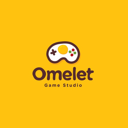 Egg design with the title 'Omelet Game Studio'