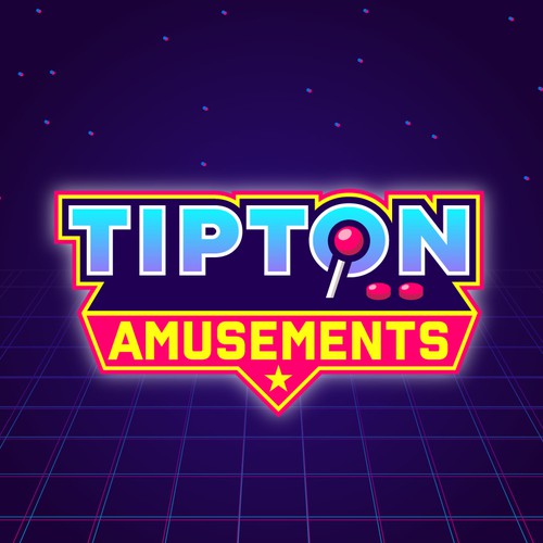 Repair logo with the title 'Tipton Amusements'