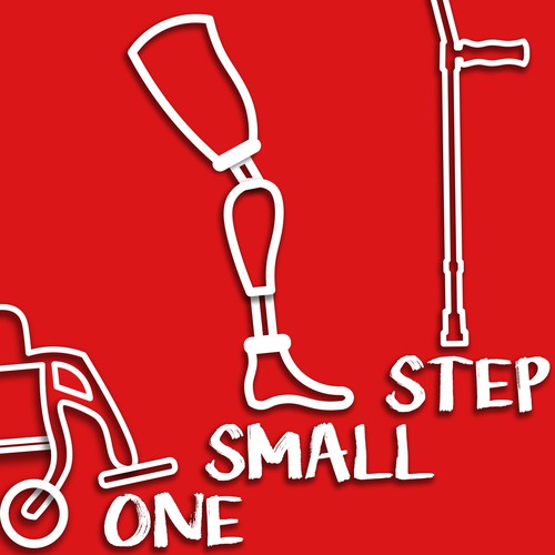 Word art design with the title 'Logo concept for podcast cover'