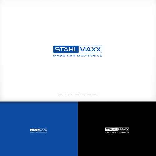 Toolbox logo with the title 'Logo for automotive specialty tools'