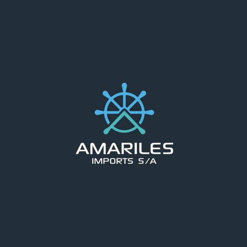 Import design with the title 'Amariles Import S/A Logo design'