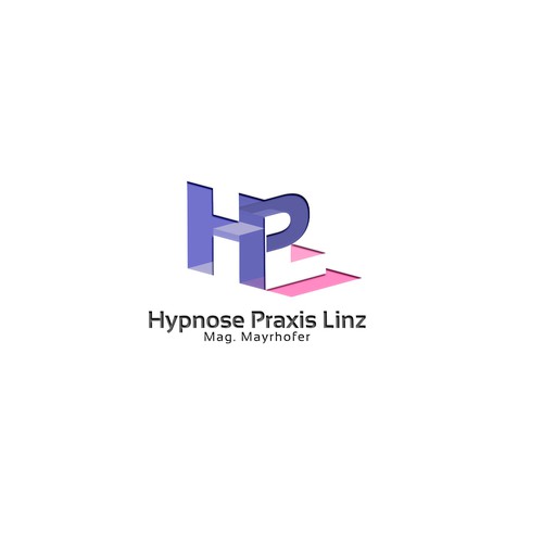 Perspective logo with the title 'Hypnose Praxis Linz'
