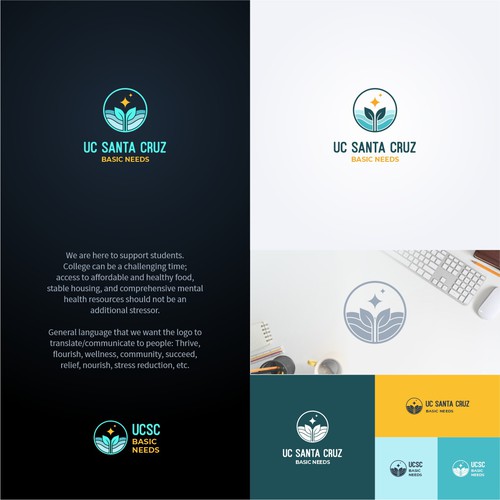 College logo with the title 'UC Santa Cruz Basic Needs'