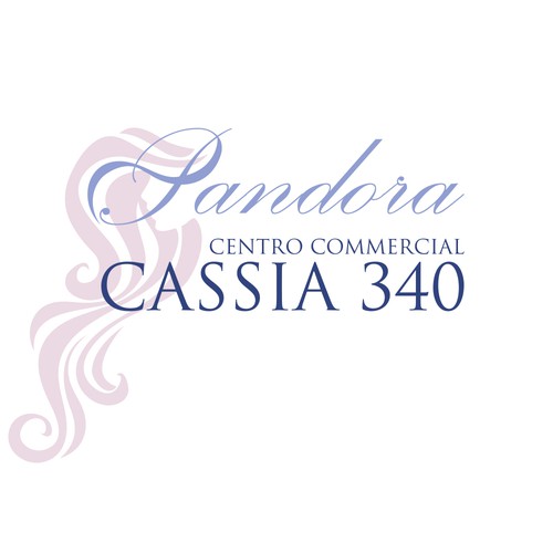 Figure logo with the title 'Re-launched shopping centre n Rome'