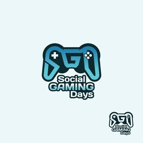 Epic cool xbox logo with the title 'Social Gaming Days'