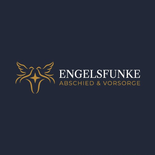 Angel logo with the title 'Redesign Logo Engelsfunke'