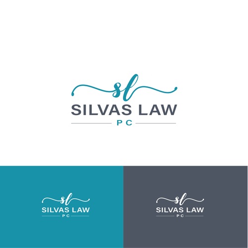 Law firm brand with the title 'Logo Design for a Law Office'