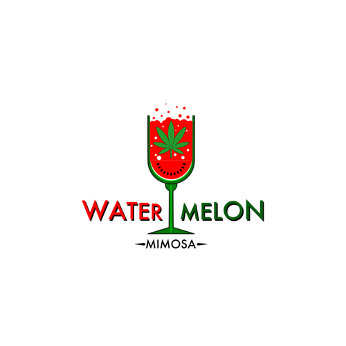 Watermelon logo with the title 'Watermelon Mimosa'