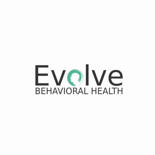 Head brand with the title 'Evolve Behavioral Health'