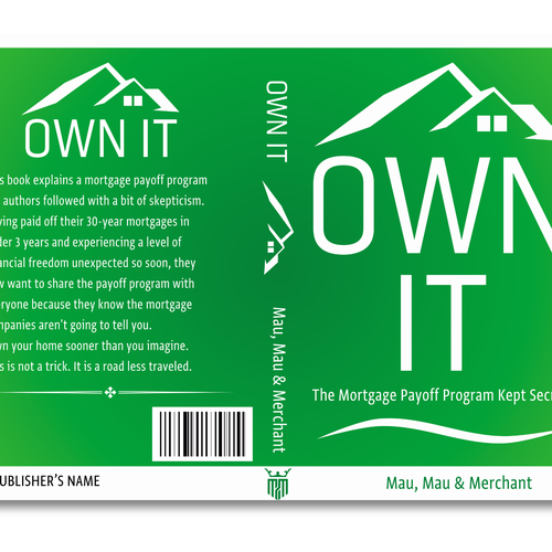 Real estate book cover with the title 'Book Cover '