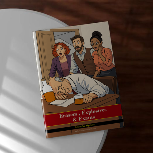 Comic book cover with the title 'Book Cover Design '