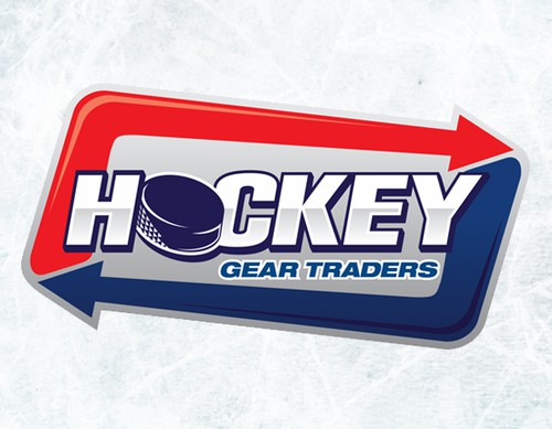 Ice hockey design with the title 'Logo for the Ebay of Ice Hockey'
