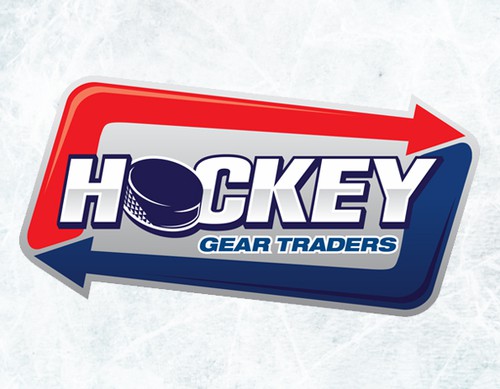 Ice hockey logo with the title 'Logo for the Ebay of Ice Hockey'