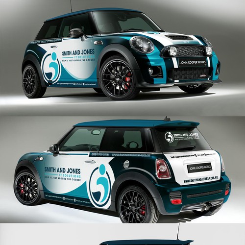 Wrapping design with the title 'smith and jones'