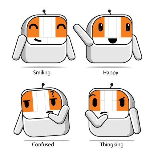 Avatar design with the title 'Lean Co-pilot | AI agent/chatbot Avatar Design'