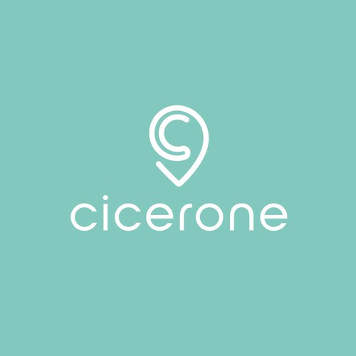 Organization design with the title 'bold modern logo for cicerone'