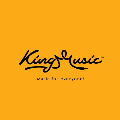 Prince logo with the title 'KingMusic logo '