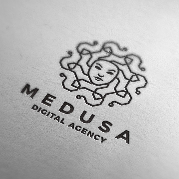 Medusa design with the title 'medusa digital agency'