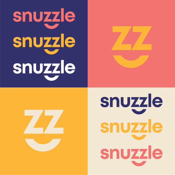 Blanket logo with the title 'Snuzzle'