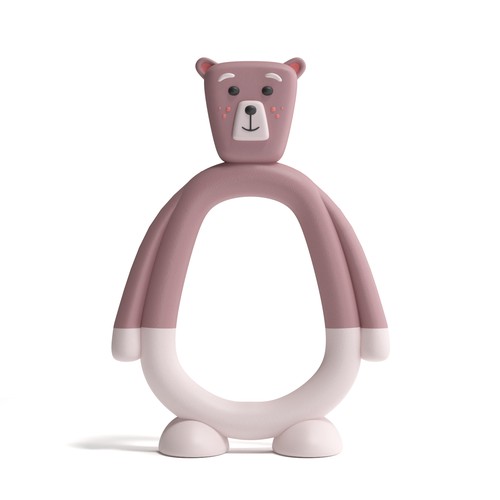 Blender 3D design with the title 'Bear Buddy'