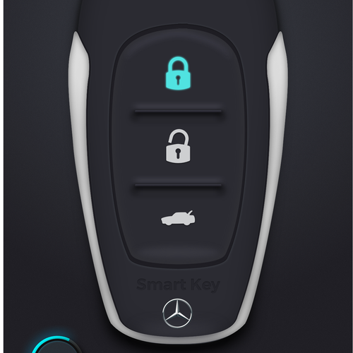 Remote design with the title 'car remote'