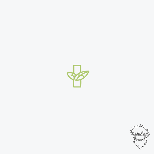 Plus logo with the title 'healthcare logo..'