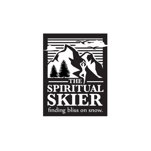 Yoga brand with the title 'The Wild Passion for Mountains, Skiing and Yoga'