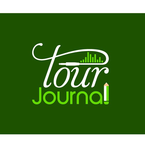 Journal design with the title 'Create a capturing and exciting identity for Tour Journal!!!'