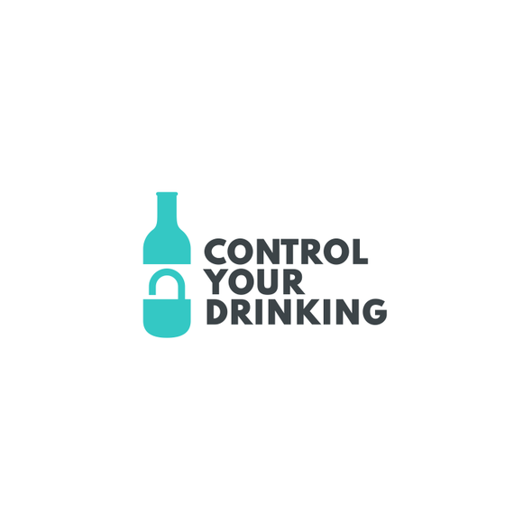 Lock design with the title 'Control Your Drink'