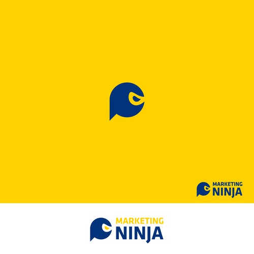 Ninja design with the title 'marketing ninja'