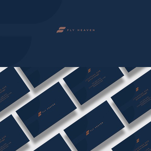 Flight design with the title 'Fly Heaven'