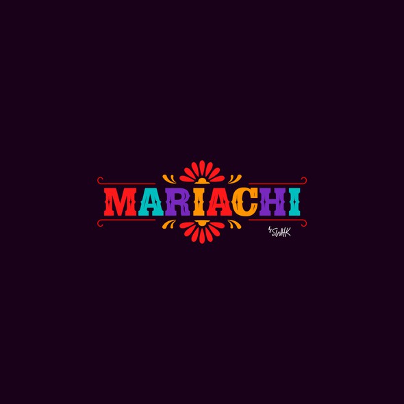 Snack logo with the title 'MARIACHI'