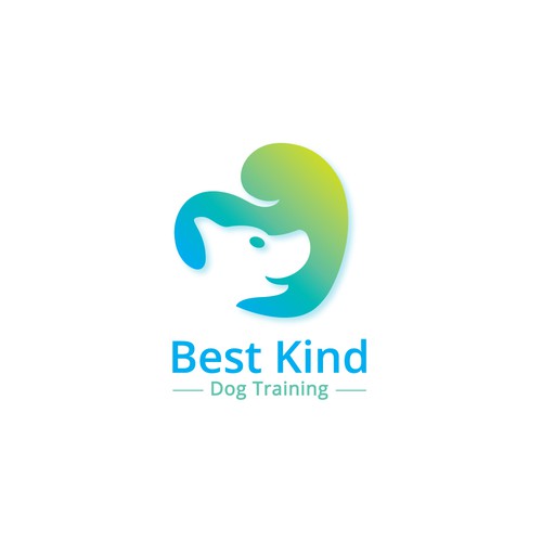 Caring design with the title 'Best Kind Dog Training'