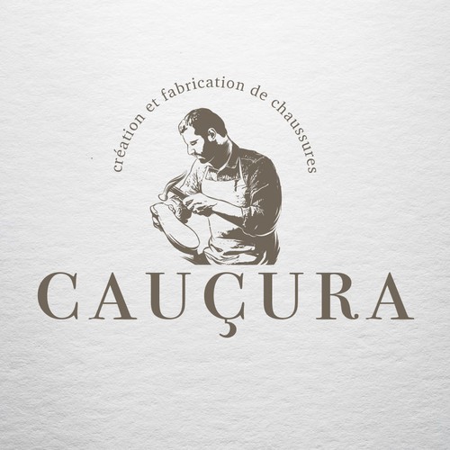 Apollo drawing logo with the title 'CAUCURA'