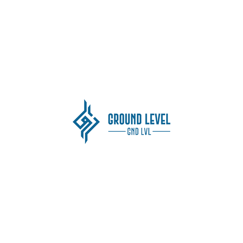 Ground design with the title 'Ground Level Logo'