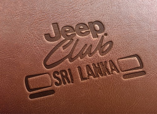 Vehicle logo with the title 'Jeep Club of Sri Lanka Logo'