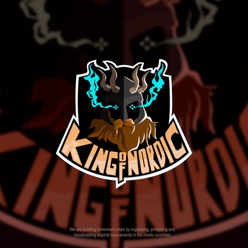 Nordic logo with the title 'King Of Nordic Logo'