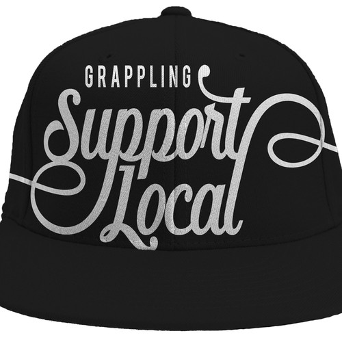 Snapback design with the title 'Hat Design'