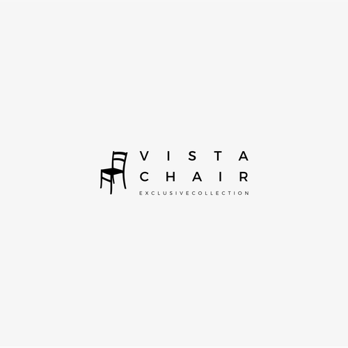 Chair logo with the title 'Vista chair'