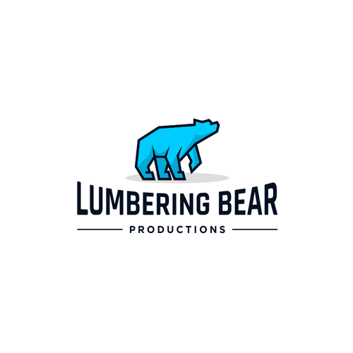 Production house logo with the title 'Lumbering Bear Productions'