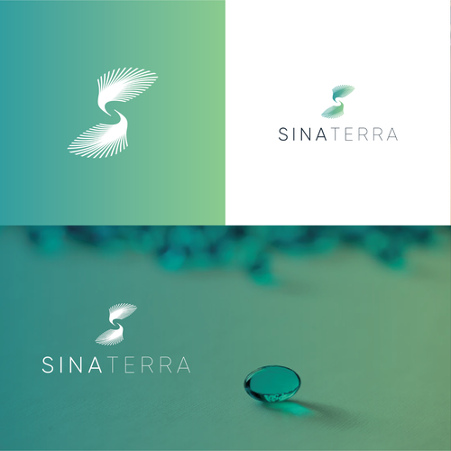 High design with the title 'Slick logo for cbd company'