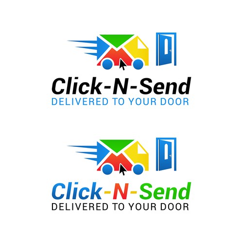 Parcel logo with the title 'Click-N-Send needs a new logo'