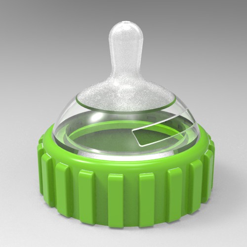 Money design with the title 'Top of a Baby bottle'