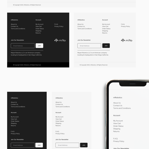 Header design with the title 'Web Site Design Guidline'