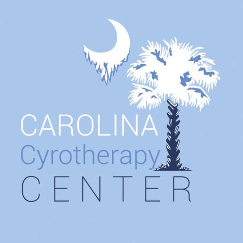 Cold logo with the title 'Logo concept for Carolina Cyrotherapy Center'